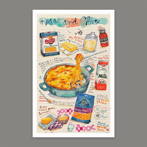 Pintoo H3337 Mac and Cheese by Lucile Prache - 1000 Piece Jigsaw Puzzle