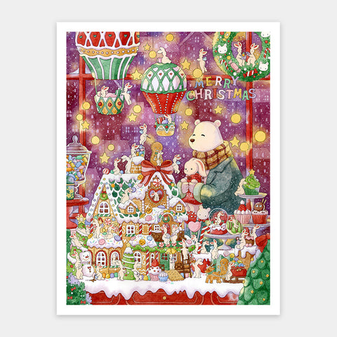 Emily - The Bunny Squad Series - Christmas Candy - 1200 Piece Jigsaw Puzzle