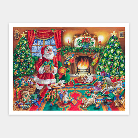 Santa Christmas Eve - 1200 Piece Jigsaw Puzzle