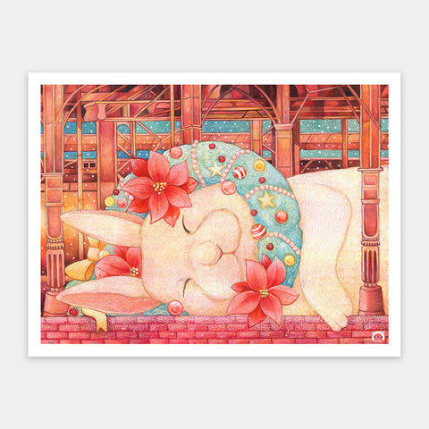 Pintoo H3391 Goodnight Rabbit by Cotton Lion - 1200 Piece Jigsaw Puzzle