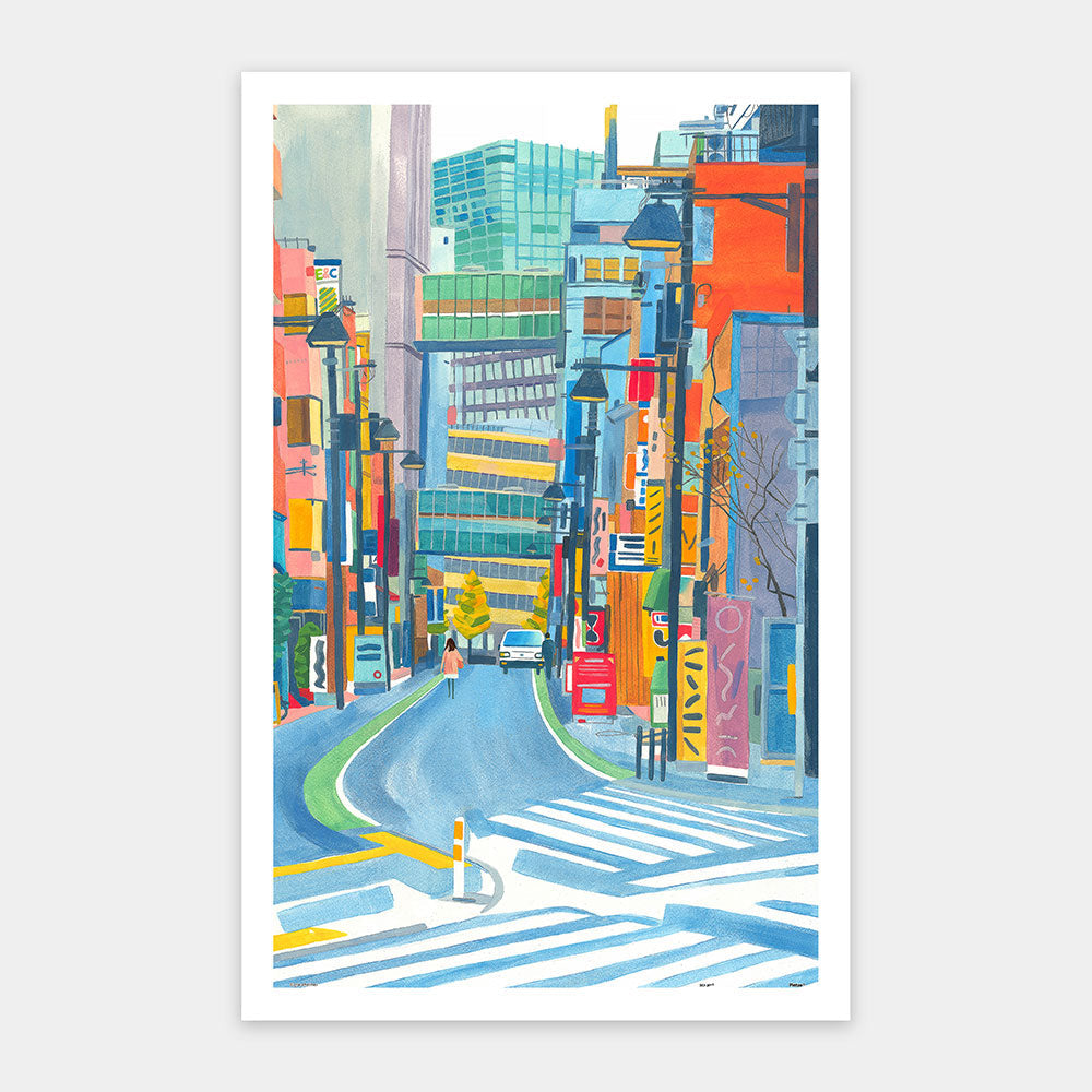 Pintoo H3396 Japanese Street by Grace Helmer - 1000 Piece Jigsaw Puzzle