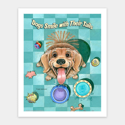 Pintoo H3465 Dogs Smile with Their Tails by Gary Patterson - 500 Piece Jigsaw Puzzle