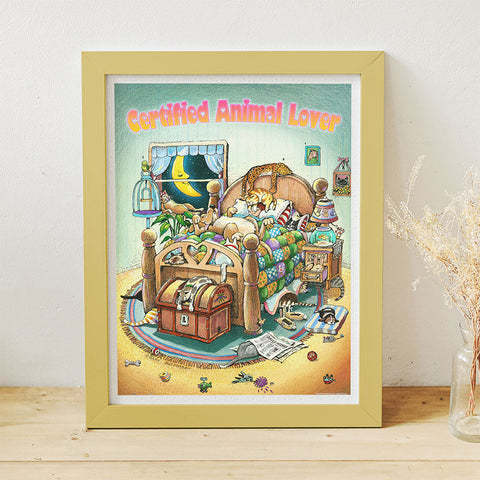 Pintoo H3467 Certified Animal Lover by Gary Patterson - 1200 Piece Jigsaw Puzzle