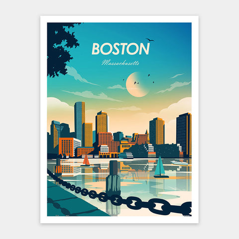 Pintoo H3470 World Travel by Studio Inception - Boston - 1200 Piece Jigsaw Puzzle