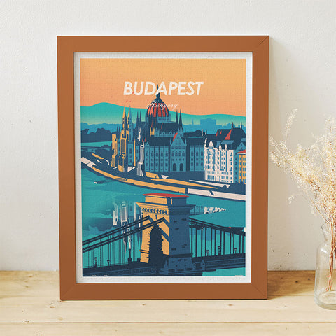 Pintoo H3474 World Travel by Studio Inception - Budapest - 1200 Piece Jigsaw Puzzle