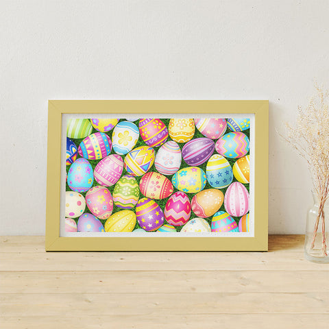 Pintoo H3485 Happy Easter Colorful Eggs - 1000 Piece Jigsaw Puzzle