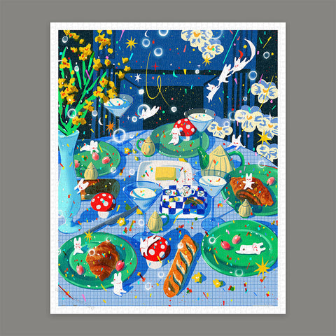 Pintoo H3498 It's Party Night by Fangyu Ma - 2000 Piece Jigsaw Puzzle