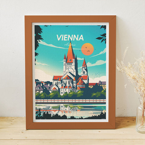 Pintoo H3503 World Travel by Studio Inception - Vienna - 1200 Piece Jigsaw Puzzle