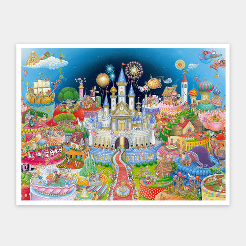 Pintoo H3527 Magic Kingdom's by New Year's Eve - 4800 Piece Jigsaw Puzzle