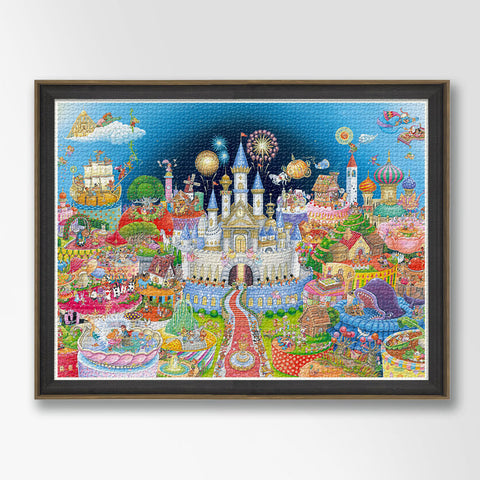 Pintoo H3527 Magic Kingdom's by New Year's Eve - 4800 Piece Jigsaw Puzzle