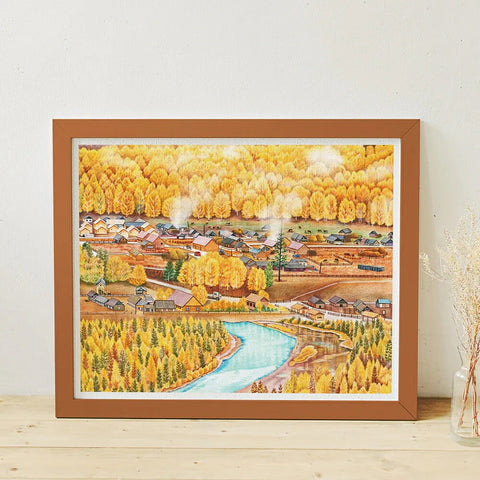 Pintoo H3535 Hemu's Autumn by SANJI - 2000 Piece Jigsaw Puzzle