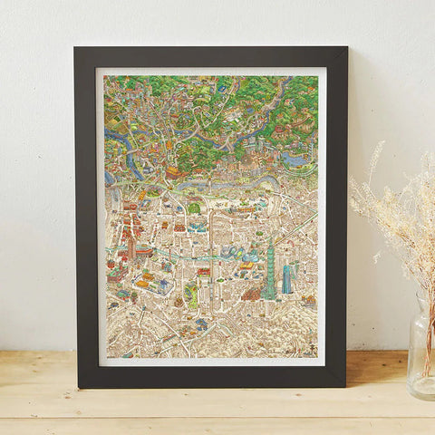 Pintoo H3824 Taipei MAP by Tom Parker - 1200 Piece Jigsaw Puzzle