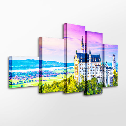 Neuschwanstein Castle, Germany - 632 Piece Jigsaw Puzzle