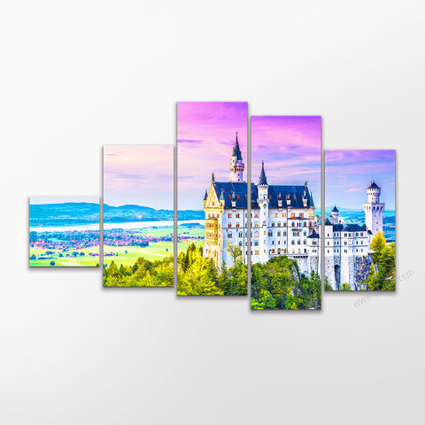 Neuschwanstein Castle, Germany - 632 Piece Jigsaw Puzzle