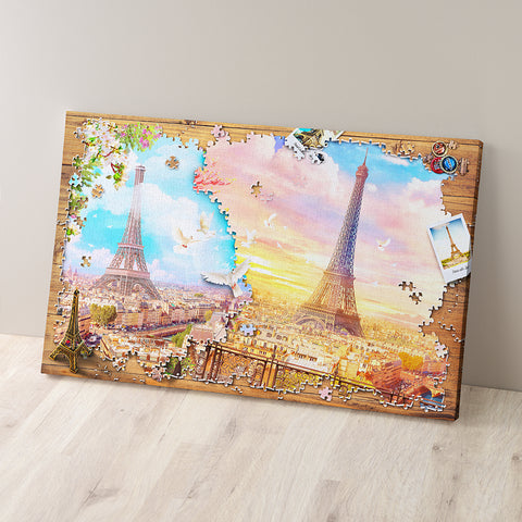 Puzzle in Puzzle - The Magnificent Eiffel Tower - 1126 Piece Jigsaw Puzzle