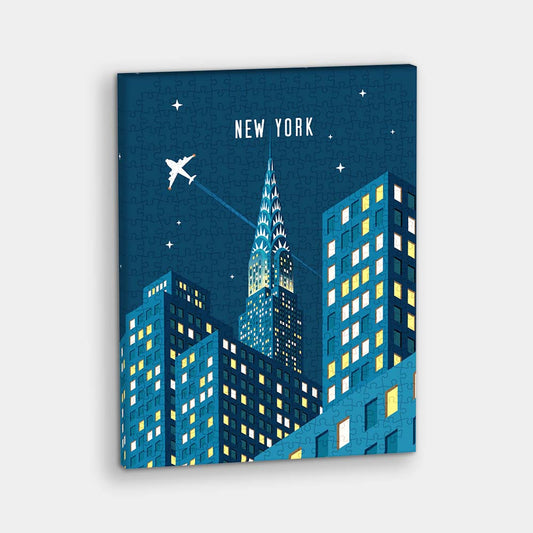 Pintoo HN1303 NYC at Night - 366 Piece Jigsaw Puzzle