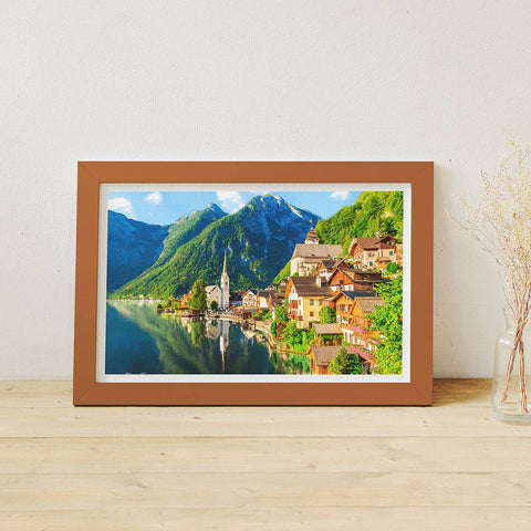 Lakeside Village of Hallstatt, Austria - 1000 Piece Jigsaw Puzzle