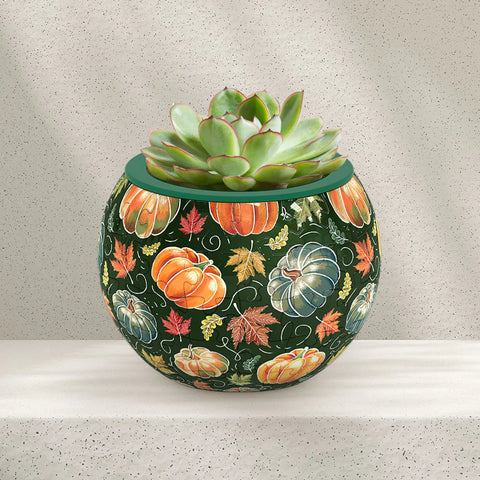 Pintoo K1107 Hello Pumpkin Season - Flower Pot Jigsaw Puzzle