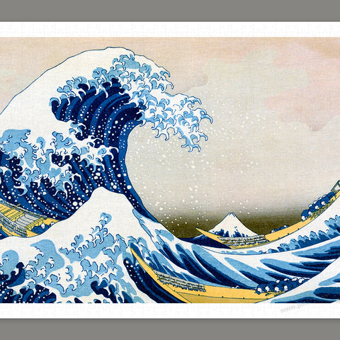 The Great Wave of Kanagawa - 1000 Piece Jigsaw Puzzle