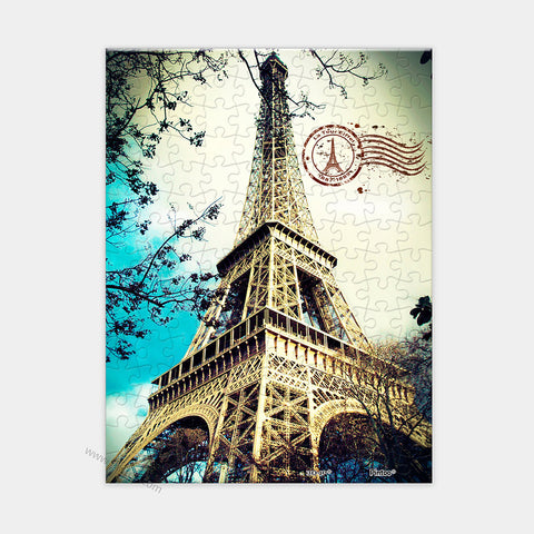 Pintoo P1101 The Eiffel Tower in Autumn - 150 Piece XS Jigsaw Puzzle