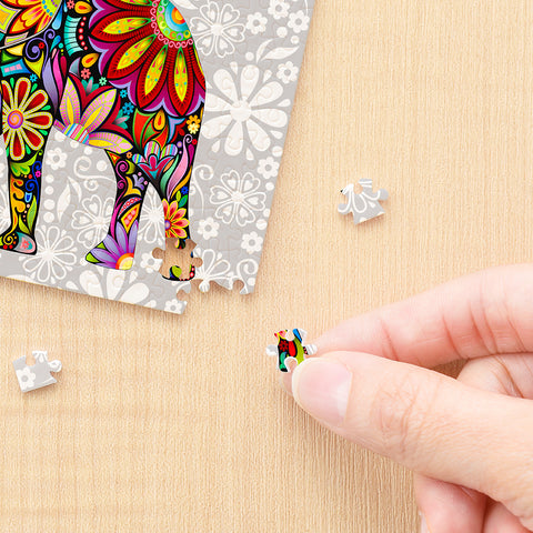 The Cheerful Elephant - 150 Piece XS Jigsaw Puzzle