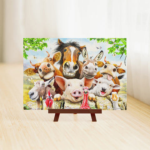 Farm Selfie - 368 Piece XS Jigsaw Puzzle