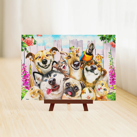 Pet Selfie - 368 Piece XS Jigsaw Puzzle