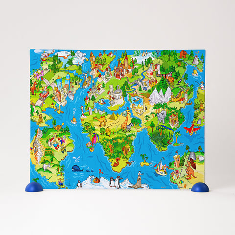 All Around the World - 80 Piece Junior Jigsaw Puzzle