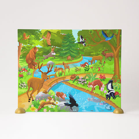 Animals in the Forest - 80 Piece Junior Jigsaw Puzzle