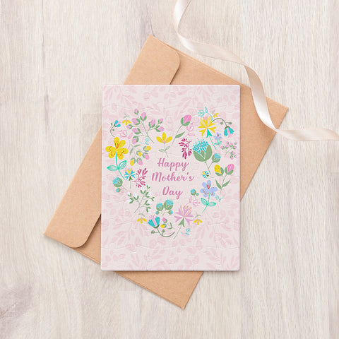 Happy Mother's Day - 48 Piece Puzzle Card