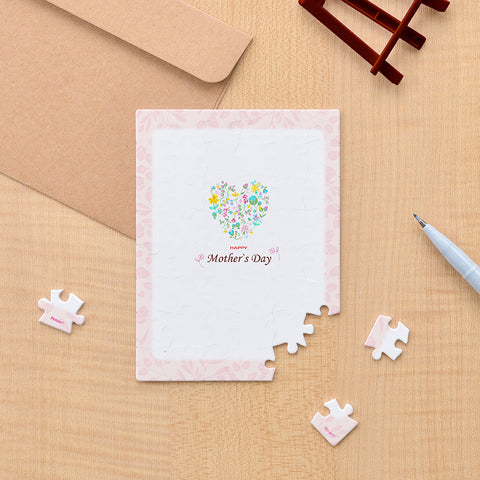 Happy Mother's Day - 48 Piece Puzzle Card