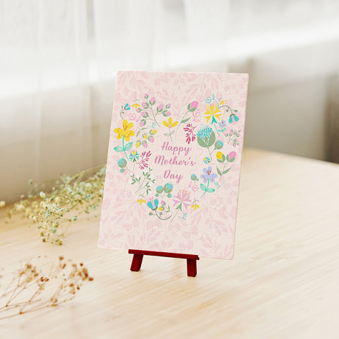 Happy Mother's Day - 48 Piece Puzzle Card