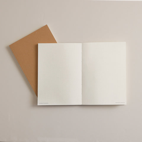 A5 Notebook for Puzzle Book Cover (Blank) (Dotted)