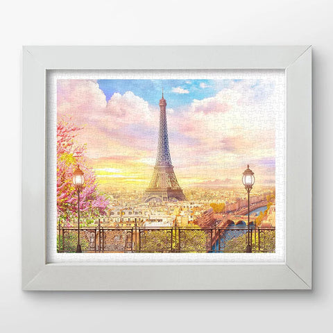 Romantic Paris - 500 Piece Jigsaw Puzzle