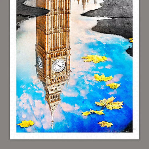 Big Ben - Water Reflection Series - 1000 Piece Jigsaw Puzzle