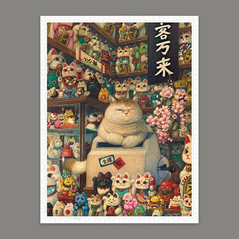 Maneki Neko's Shop - 1200 Piece Jigsaw Puzzle