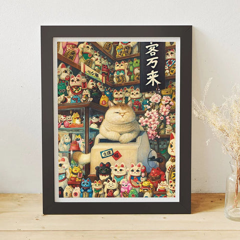 Maneki Neko's Shop - 1200 Piece Jigsaw Puzzle