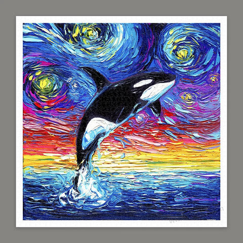 Orca Night - 1600 Piece Jigsaw Puzzle