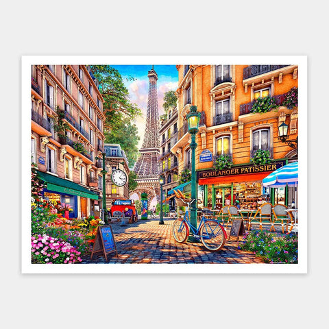 Afternoon in Paris - 1200 Piece Jigsaw Puzzle