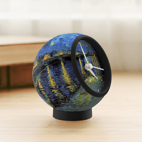 Starry Night Over the Rhone, 1888 - 3D Puzzle Clock Jigsaw Puzzle