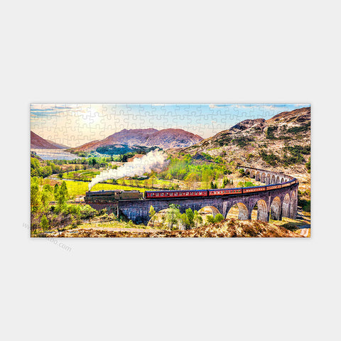 The Jacobite Steam Train, Scotland - 253 Piece XS Jigsaw Puzzle