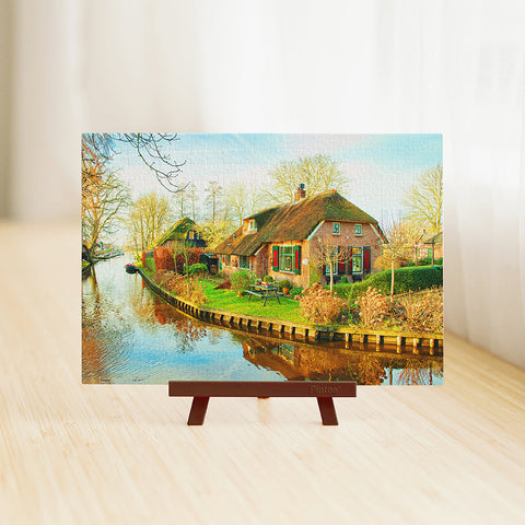 Giethoorn, Netherlands - 368 Piece XS Jigsaw Puzzle