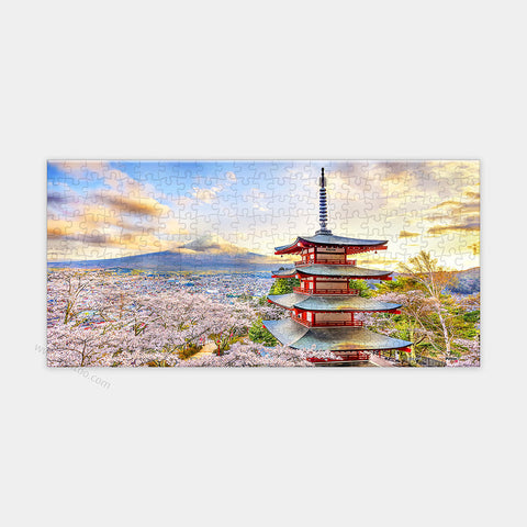 Fuji Sengen Shrine, Japan - 253 Piece XS Jigsaw Puzzle