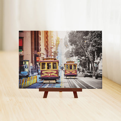 Cable Cars on California Street, San Francisco - 368 Piece XS Jigsaw Puzzle