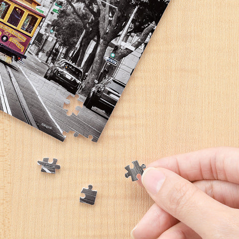 Cable Cars on California Street, San Francisco - 368 Piece XS Jigsaw Puzzle