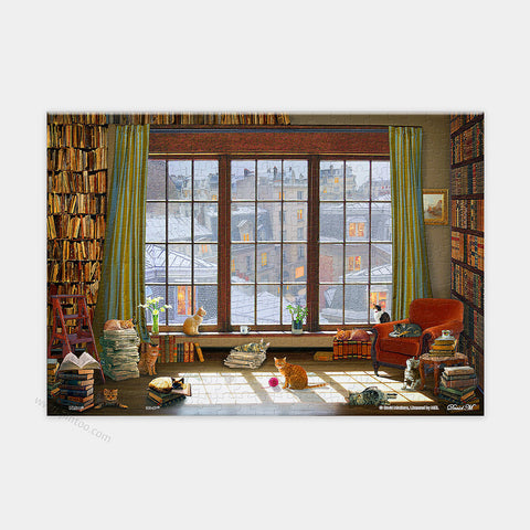 Window Cats - 368 Piece XS Jigsaw Puzzle