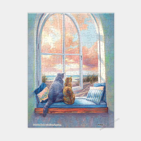 Enjoying the View - 150 Piece XS Jigsaw Puzzle