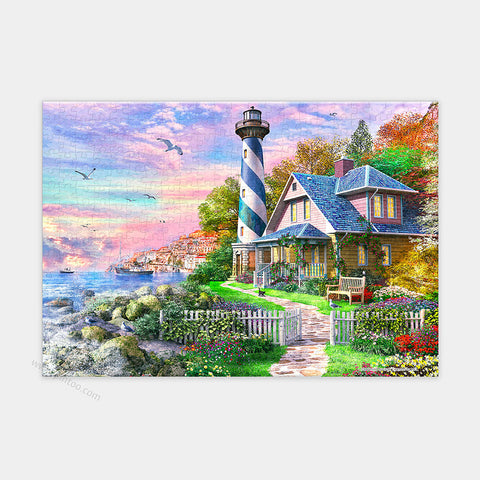 Sea House - 368 Piece XS Jigsaw Puzzle