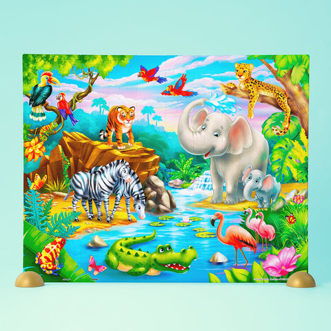 Wild Animals - 80 Piece Junior Jigsaw Puzzle