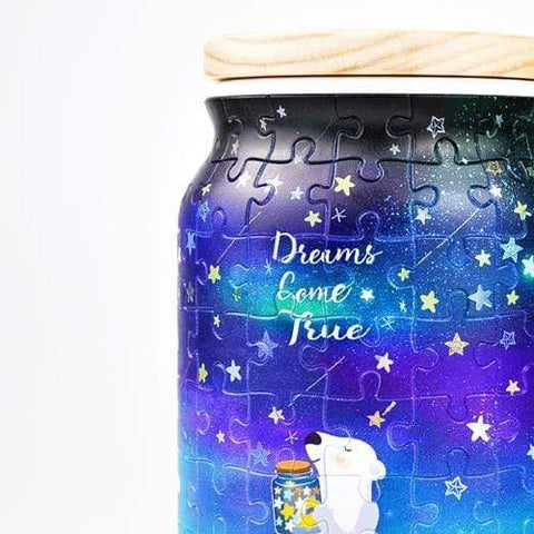 Dreams Come True - Lrg Glass Jar Jigsaw Puzzle